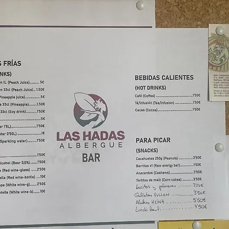 Hostel Hadas -solo Peregrinos - Vegano -bar *